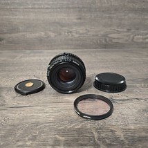 PENTAX-A 1:1.7 50mm SMC Camera Lens Asahi W/ Hoya Skylight Filter 1230812 - $34.95