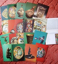 USSR Soviet Armoury Moscow Kremlin Birds Animals in JEWELLERY Set 19 postcards - £26.06 GBP