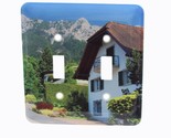 3d Rose House Lichtenstein Swiss Alps Switzerland 5 x 5 Inches - $8.90