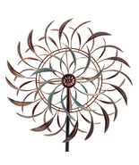 Large Outdoor Metal Wind Spinners, 360 Degrees Swivel Wind Sculpture Yar... - £87.70 GBP