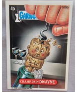 Garbage Pail Kids 529b Champ-Pain Dwayne Purple Line Error Card - $57.30 CAD