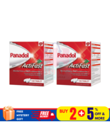 2 X PANADOL Actifast Paracetamol Fast Pain Relief 500mg 100s - $1,791.99 MXN
