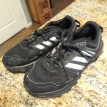 Adidas Men&#39;s Cloudfoam Black Trail Running Sneakers Shoes Size 8.5 HWA-1... - $54.45