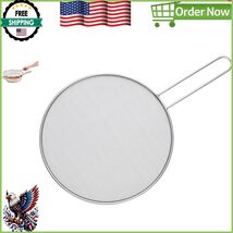 Durable 9-Inch Stainless Steel Splatter Screen for Clean Cooking - Easy ... - $29.22 CAD