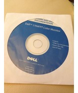 NEW-DELL DOCUMENTATION PC CD-ROM FOR MODEL #  E1704FPT COLOR MONITOR RARE - £9.30 GBP