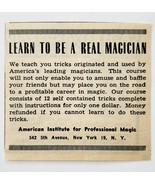 1944 American Institute For Professional Magic Advertisement Magicians F8A - $27.32 CAD