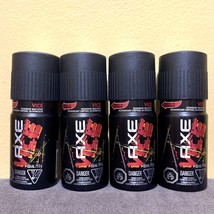 4 Pack Axe VICE Body Spray Deodorant Twist Cap 4 Oz Each Discontinued NE... - £44.21 GBP