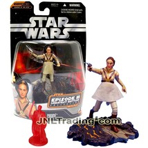Year 2006 Star Wars Collection Revenge of the Sith Figure PADME + Obi-Wan Kenobi - £27.90 GBP
