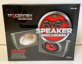 NEW Metra TCS-69 6&quot; x 9&quot; Single Sealed Speaker Enclosure Car Sub Box - £21.00 GBP