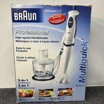 Braun Professional Multiquick 3-1 Hand Blender MR 5550 CA 400 Watt - £55.38 GBP