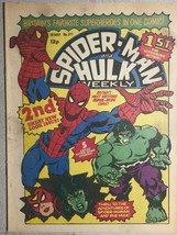 SPIDER-MAN &amp; Hulk Weekly #377 (1980) Marvel Comics Uk More She-Hulk Origin FN- - £15.52 GBP