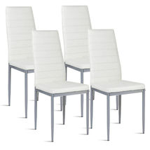 High Back Chair with Metal Legs - £103.75 GBP