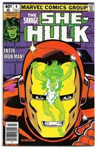 The Savage She-Hulk #6 (1980) *Marvel Comics / Iron Man / Jennifer Walters* - $5.00