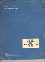 Original Tektronix K O-scope Plug-in Instruction Manual 070-145, 9*&#39; X 1... - $9.98 CAD