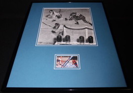 Henri Richard Signed Framed 16x20 Photo Display Canadiens - £77.67 GBP