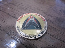 US Military Stars For Stripes Entertaining Our Heroes Challenge Coin #842Q - $10.88