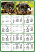 2021 Magnetic Calendar - Today is My Lucky Day - Dogs Themed 04 (5.25 x 8) - £7.81 GBP