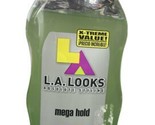 1 LA Looks Flex Hold Hair Gel Hold Level 8 Green 20 oz Bottle Original F... - $21.77