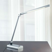 Lavish Home Adjustable 36 LED Stick Desk Lamp - Energy Efficient- Silver - £48.74 GBP