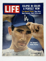 Vintage Life Magazine The Dodgers&#39; Sandy Koufax August 2, 1963 Jewish Judaica - £28.70 GBP