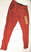 San Francisco 49ers Nike NFL Team Apparel Dri-Fit Sweat Pants Size L Red - $25.00