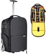 Wheeled Camera Backpack Luggage Trolley Case From Neewer. - £133.19 GBP