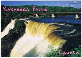 Postcard Kakabeka Falls Ontario Green Mantle Ojibway Legend 4 1/2&quot; x 6 1/2&quot; - £3.04 GBP