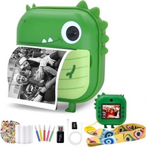 Instant Print Camera For Kids, Zero Ink Kids Camera With Print, Christmas. - £71.66 GBP
