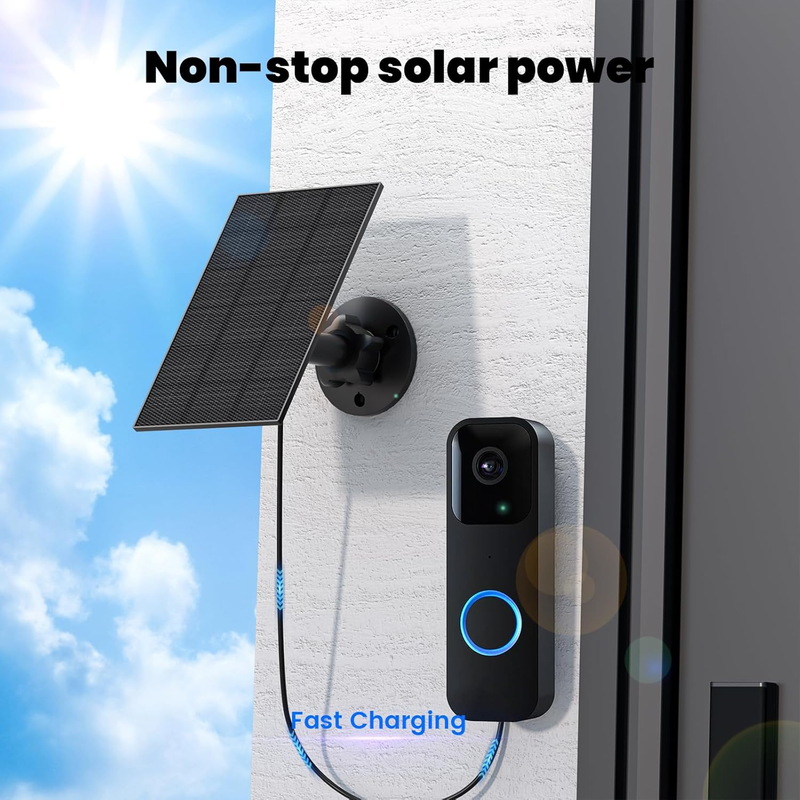 Solar Panel Charger Compatible with Blink Outdoor Camera XT3 / XT2 / XT Cam, Sol Item image 2