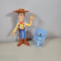 Toy Story Action Figure Lot Sheriff Woody 6&quot; Tall &amp; The Good Dinos Disney Pixar - £9.47 GBP