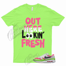 FRESH Shirt to Match Air Max 1 Golf Watermelon Neon Green Strike Pewter Gridiron - £20.16 GBP+