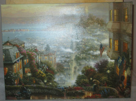 Thomas Kinkade San Francisco Lombard Street Wrap Around Effect - £39.51 GBP