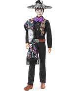 Barbie 2021 Dia De Muertos Ken Doll (12-in) Wearing Embroidered Shirt, S... - £66.41 GBP