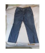 Buddy Lee Jeans Men 38x34 Blue Denim Carpenter Work Pants Trousers - $18.30