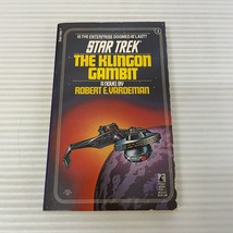 Star Trek The Klingon Gambit Paperback Book by Robert E Vardeman Pocket 1981 - £11.01 GBP