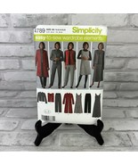 Simplicity 4789 Miss Wardrobe Jacket Jumper Pant Dress Vest Pattern 10-1... - $129.85 MXN