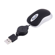 Mini Computer Mouse, Laptop, Foldable USB Tablet, PC, Office - £9.44 GBP