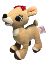 Rare CLARICE Rudolph Red Nose Reindeer Island of Misfit Toys Prestige Plush 6.5&quot; - £30.49 GBP