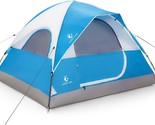 With Its Carry Bag And Rainfly, The Alpha Camp 3/4 Person Camping Tent Is A - $77.95