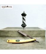 Free Hand Razor Barber SOLINGEN PINO Bakelite Handle Clear Barber Shop - $667.49 MXN