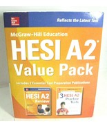 HESI A2 MCGRAW-HILL EDUCATION VALUE PACK By Kathy Zahler Review &amp; Practi... - $6.93 CAD