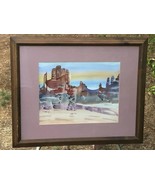 L DONNA Original ABSTRACT MODERN WATERCOLOR DESERT ARID LANDSCAPE IMPRES... - €578,35 EUR L DONNA Original ABSTRACT MODERN WATERCOLOR DESERT ARID LANDSCAPE IMPRES... - €578,35 EUR