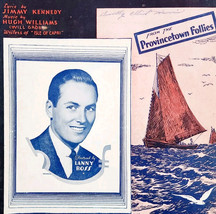 1935 Red Sails In The Sunset Sheet Music Lanny Ross Provincetown Follies... - $19.99