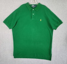 Polo Ralph Lauren Polo Shirt Mens XL Green Classic Fit Short Sleeve Casu... - $22.99