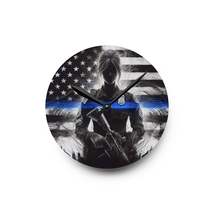 Thin Blue Line, Women Police Support, USA American, Back The Blue - Acrylic Wall - $41.50 - $47.15