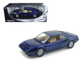 Ferrari Mondial 8 Blue 1/18 Diecast Model Car by Hot Wheels - $121.99