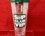 Panera Bread Sip Club VIP Tumbler Reusable Cup Insulated BPA Free Clear ... - $14.36