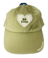 Life is Good Be Kind Hat Strapback with tags Fatigue Green or Khaki - £17.02 GBP
