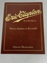 Eric Clapton And His Band North American Tour 1979 Official Program - £15.49 GBP