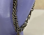 Chain Link Bells Fashion Bracelet Fold Over Closure - $7.87